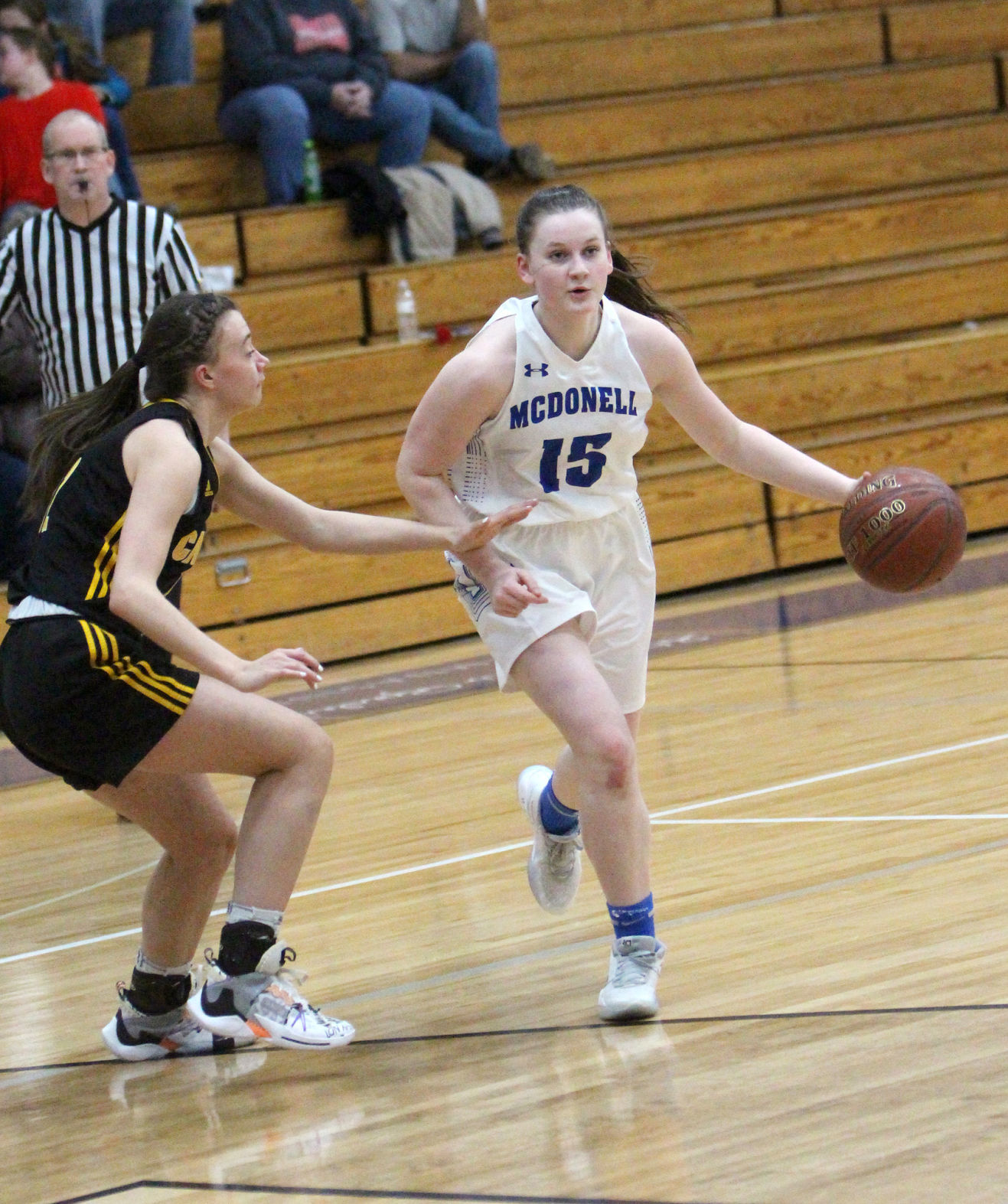 Cadott at McDonell girls basketball 2-14-20